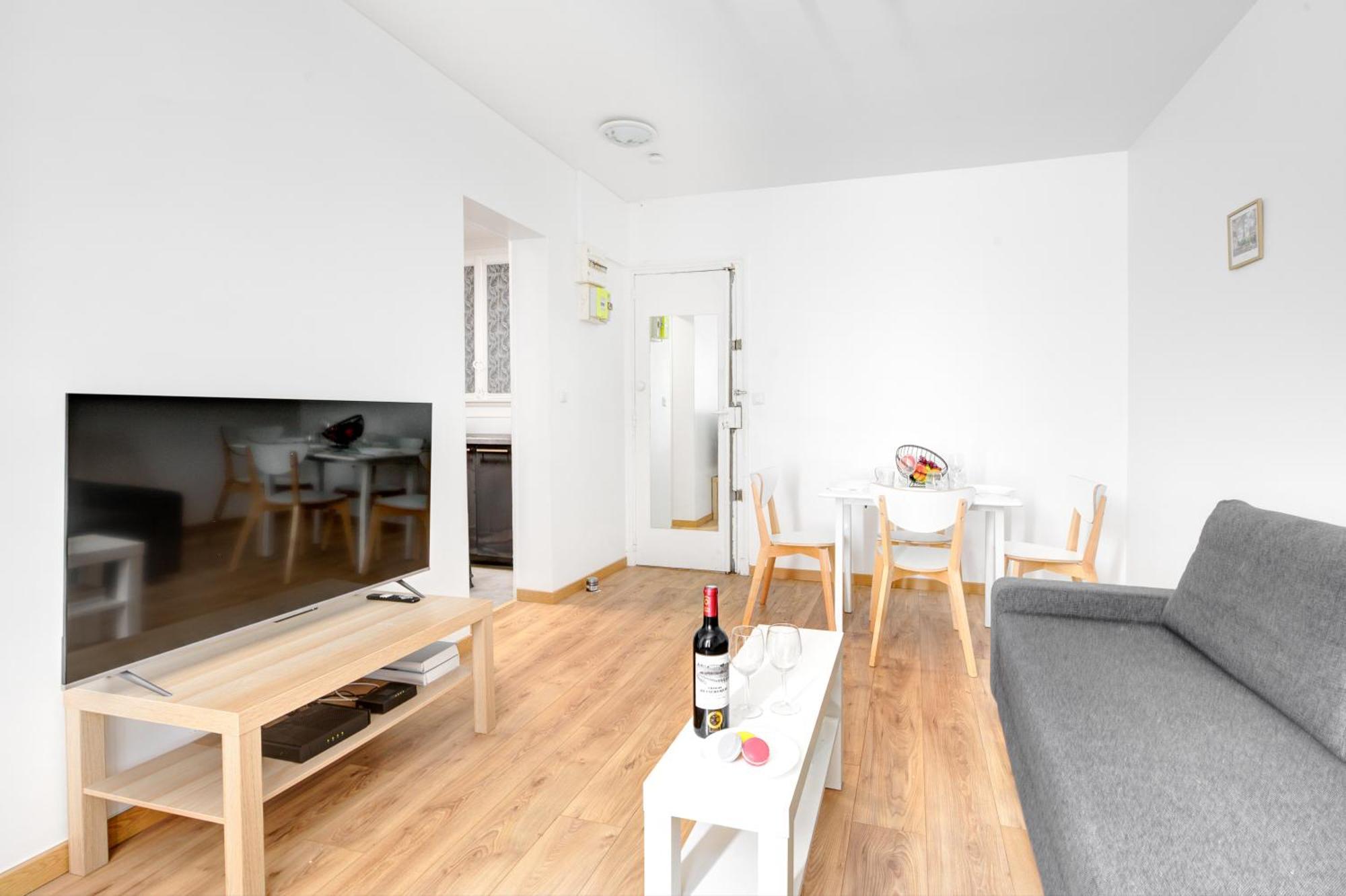 4 Personnes Charmant Appartement Paris 13Eme 외부 사진
