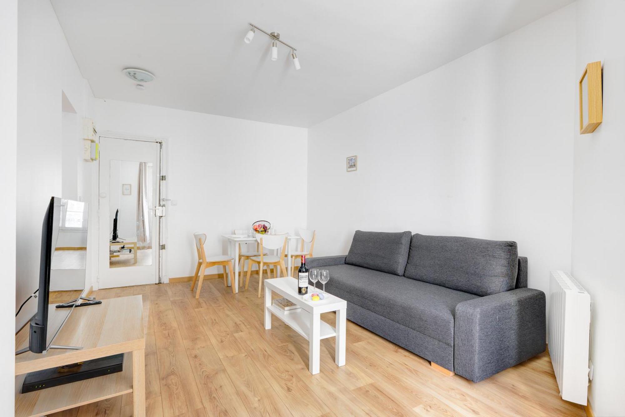 4 Personnes Charmant Appartement Paris 13Eme 외부 사진